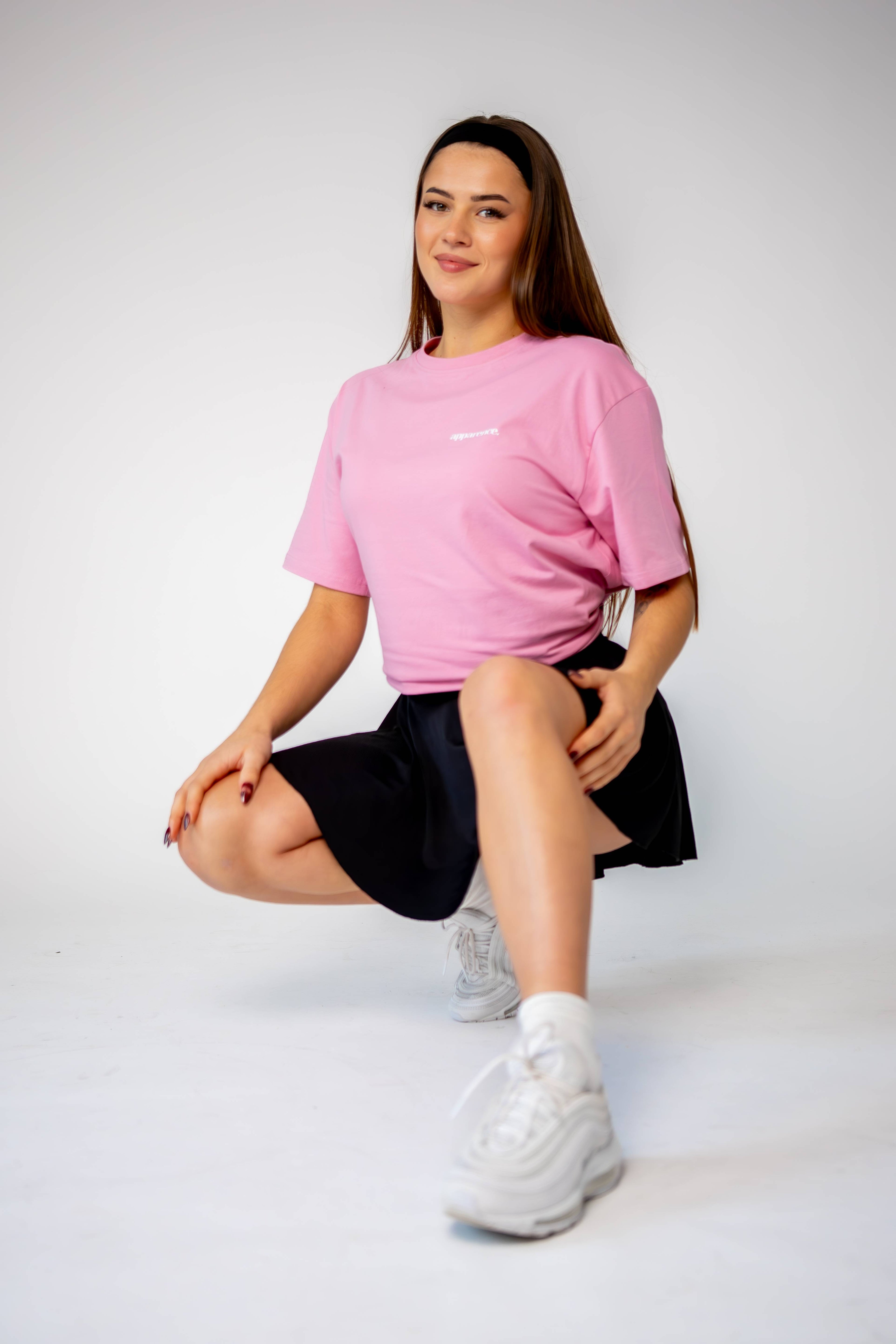 Essential T-shirt – Różowa