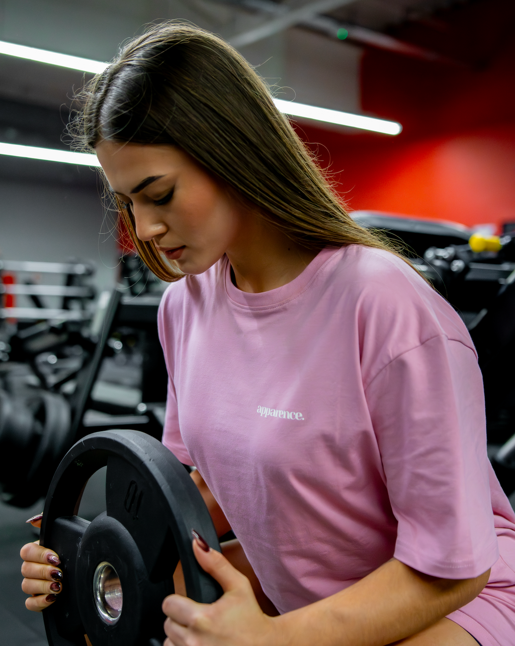 Essential T-shirt – Różowa