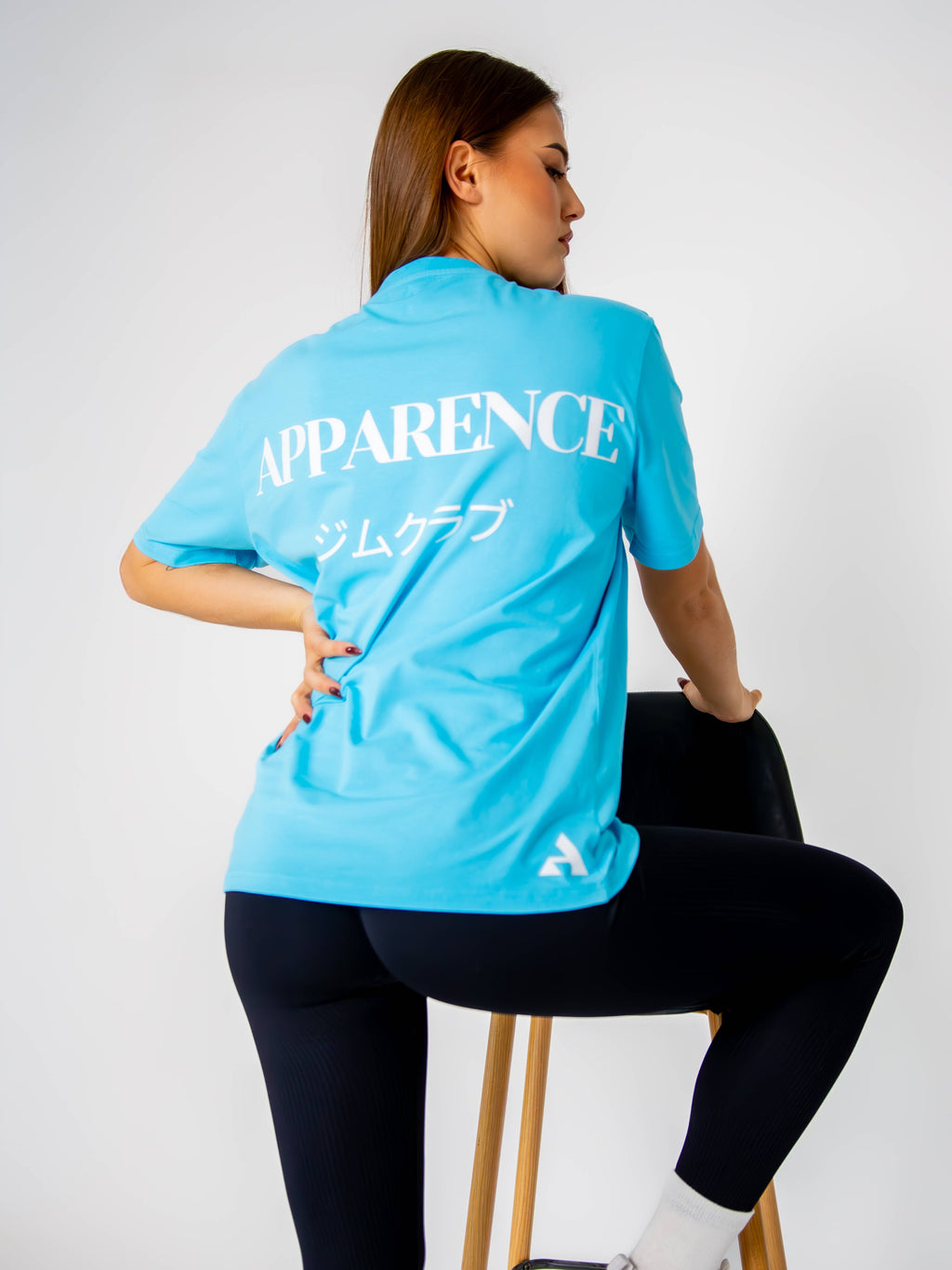Essential T-shirt – Niebieska