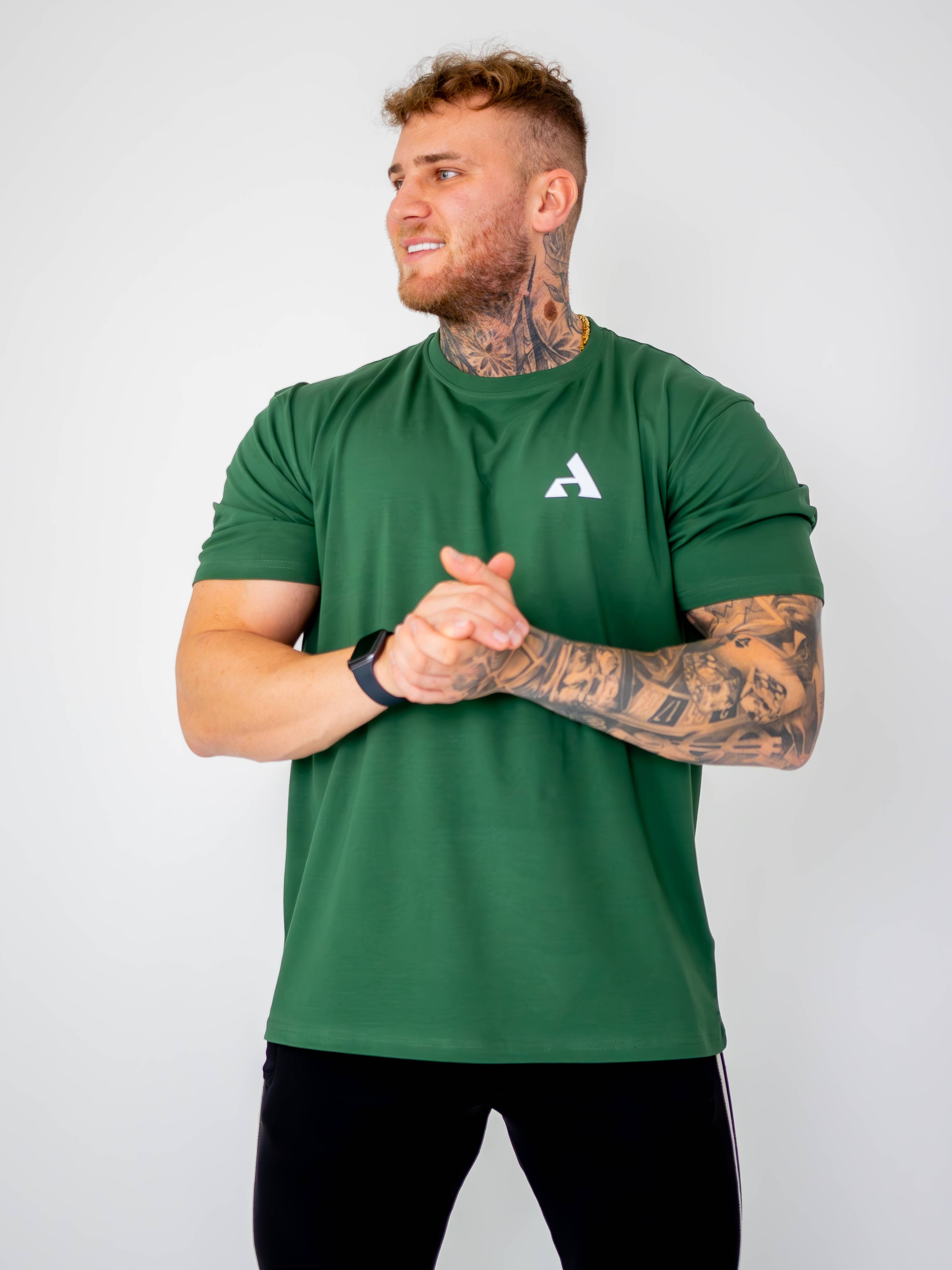 Essential T-shirt – Zielona 